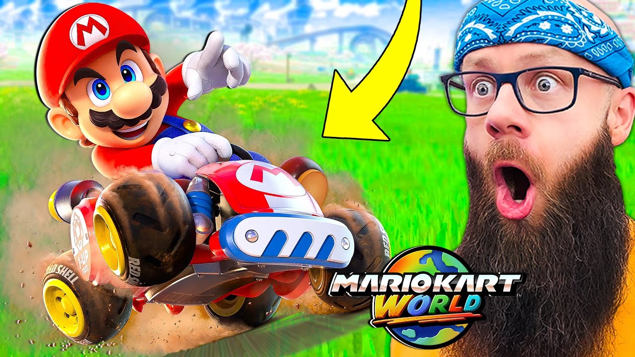 Testuje *MARIO KART WORLD* Na 