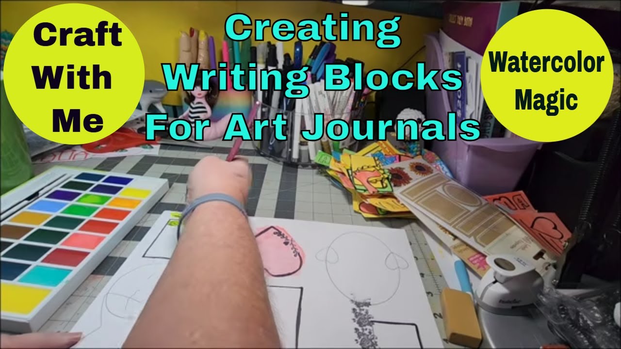 Happy Mail * Art Journaling * New Watercolor Paints * Chat * Craft With Me