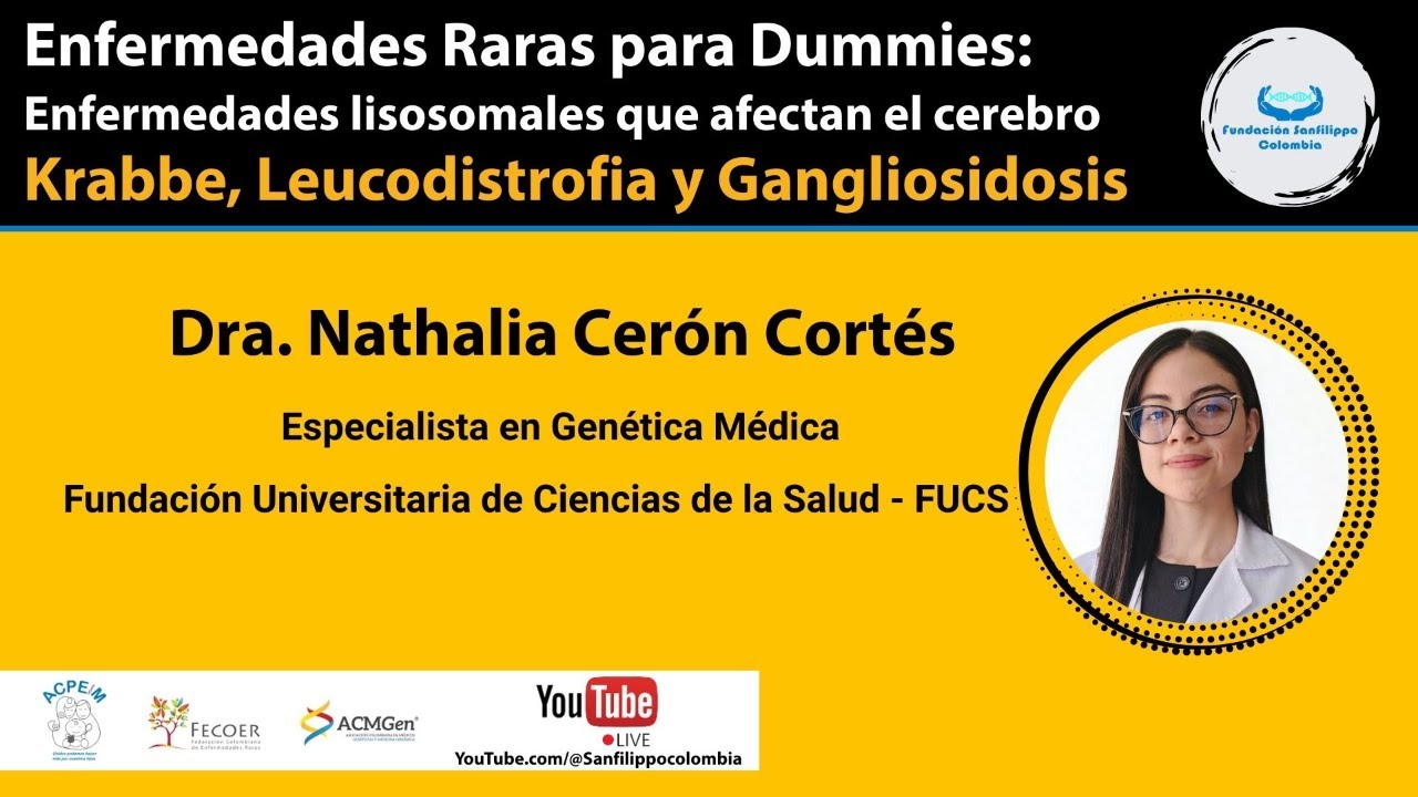 Krabbe, leucodistrofia y gangliosidosis | Enfermedades Raras para Dummies