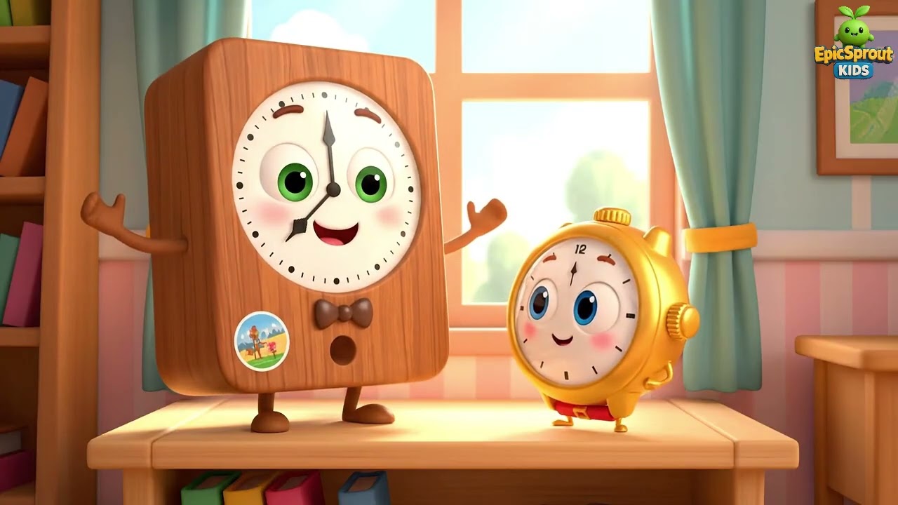 Polish | Zegarek, który zapomniał czasu | The Watch That Forgot Time | kids song