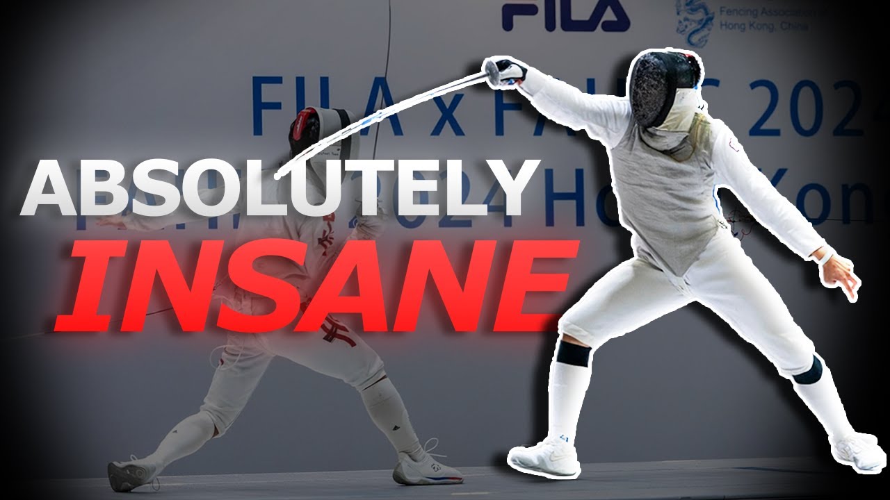 This Taiwanese fencer is CRAZY...