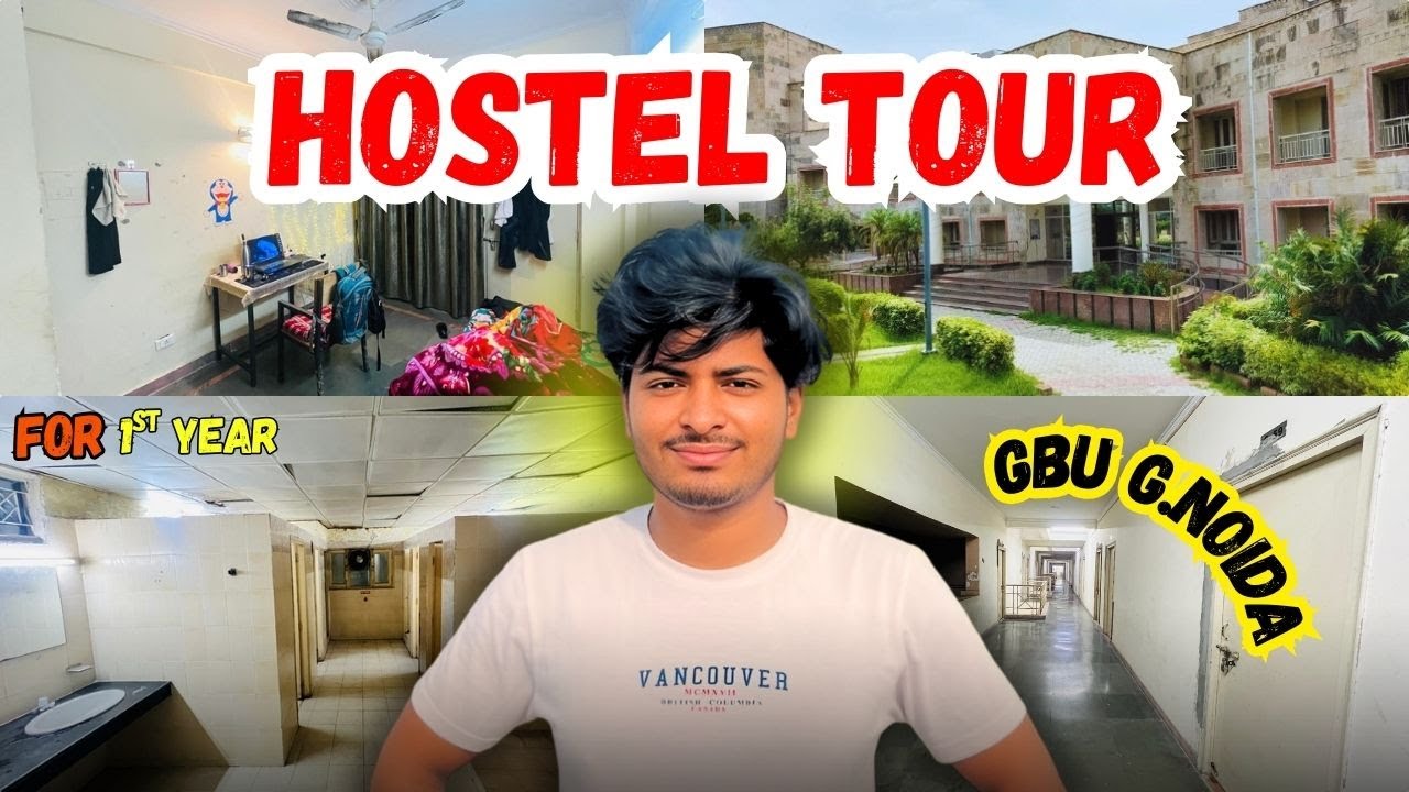 A Complete Hostel Tour (Gautam Buddha University)