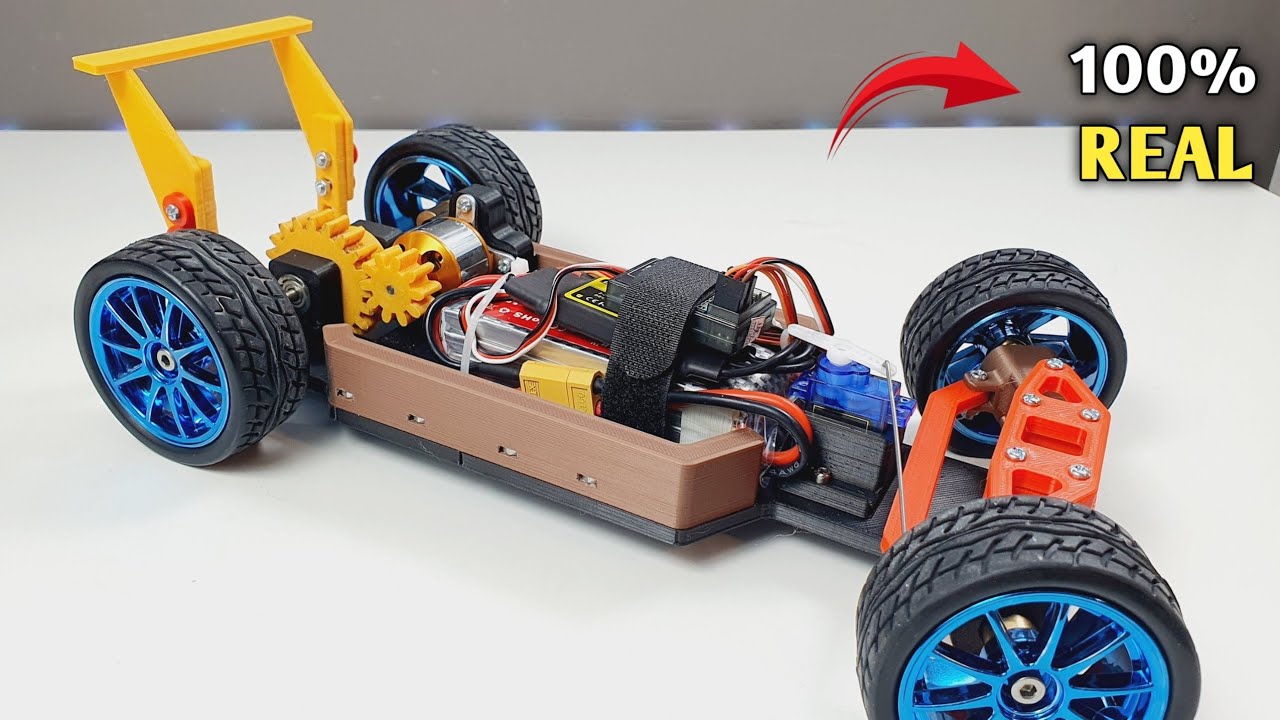 PVC PIPE RC CAR - A DIY EXPERIMENT