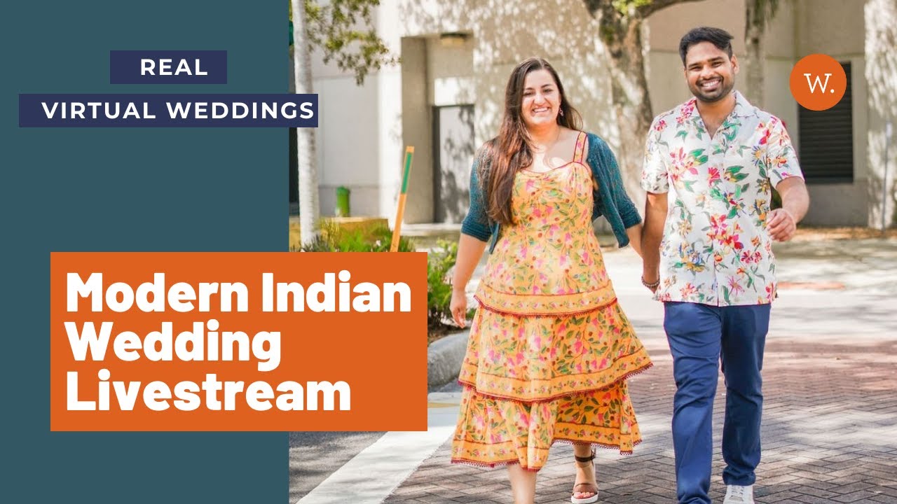 Avi and Maya's Modern Indian Wedding Livestream