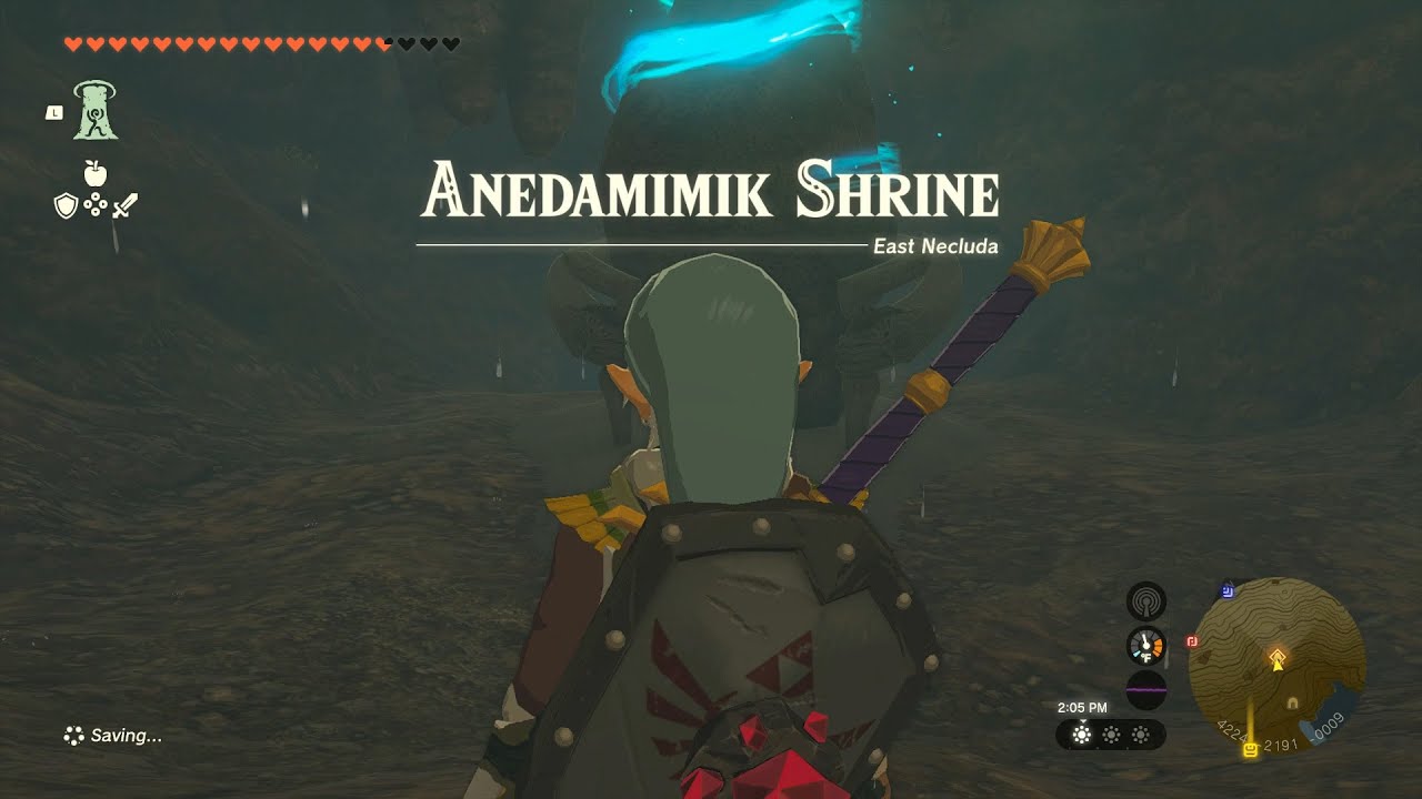 Legend of Zelda Tears of the Kingdom Anedamimik Shrine A Retraced Path
