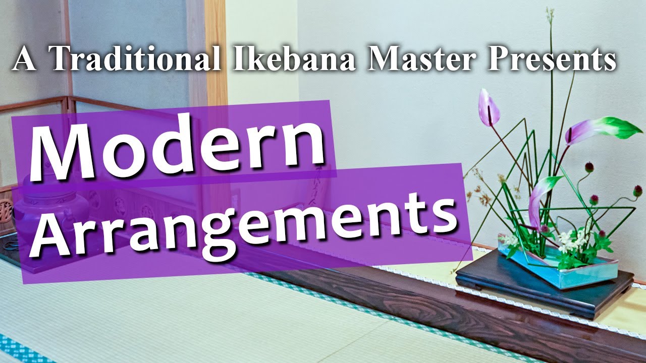 Modern Ikebana | A traditional Ikebana Master Tries Free-Style Arrangement