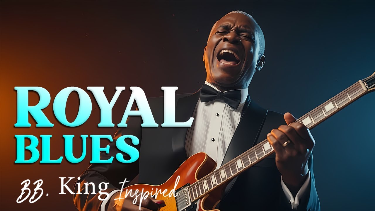 Midnight Blues Guitar 🎸 Deep Urban Soul Inspired by B.B. King
