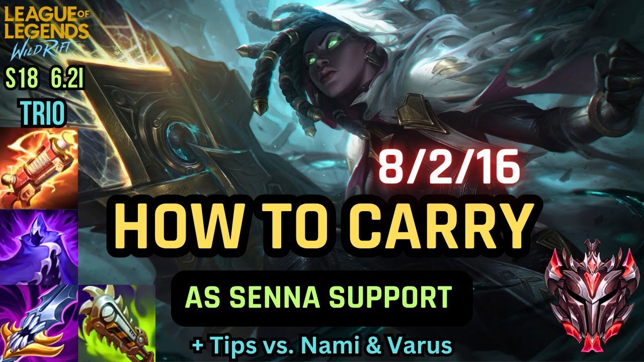 Crazy Wild Rift Senna Support Build You NEED to Try!