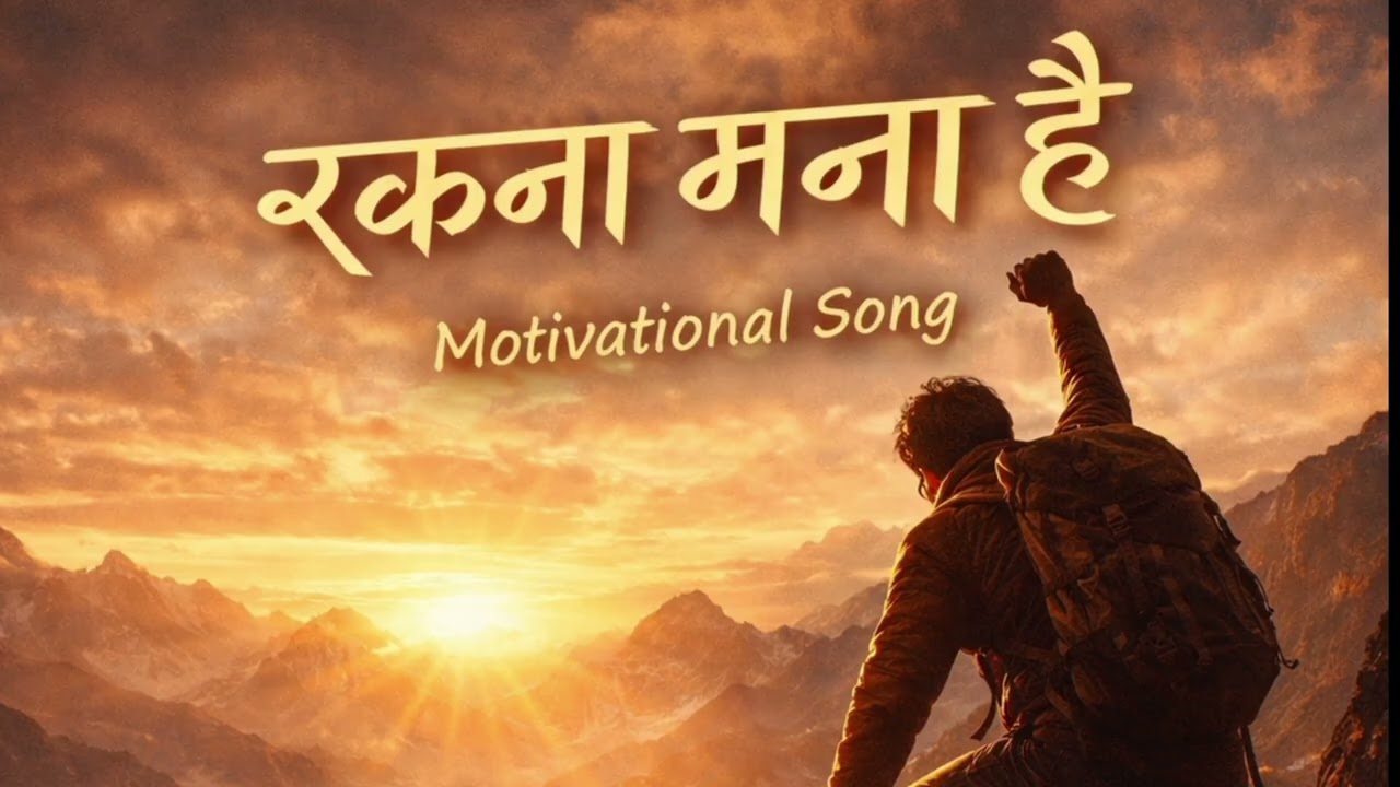 Rukna Mna Hai | Motivational Song | Mission Success | Man Ke Haare Haar Hain Man Ke Jeete Jeet 