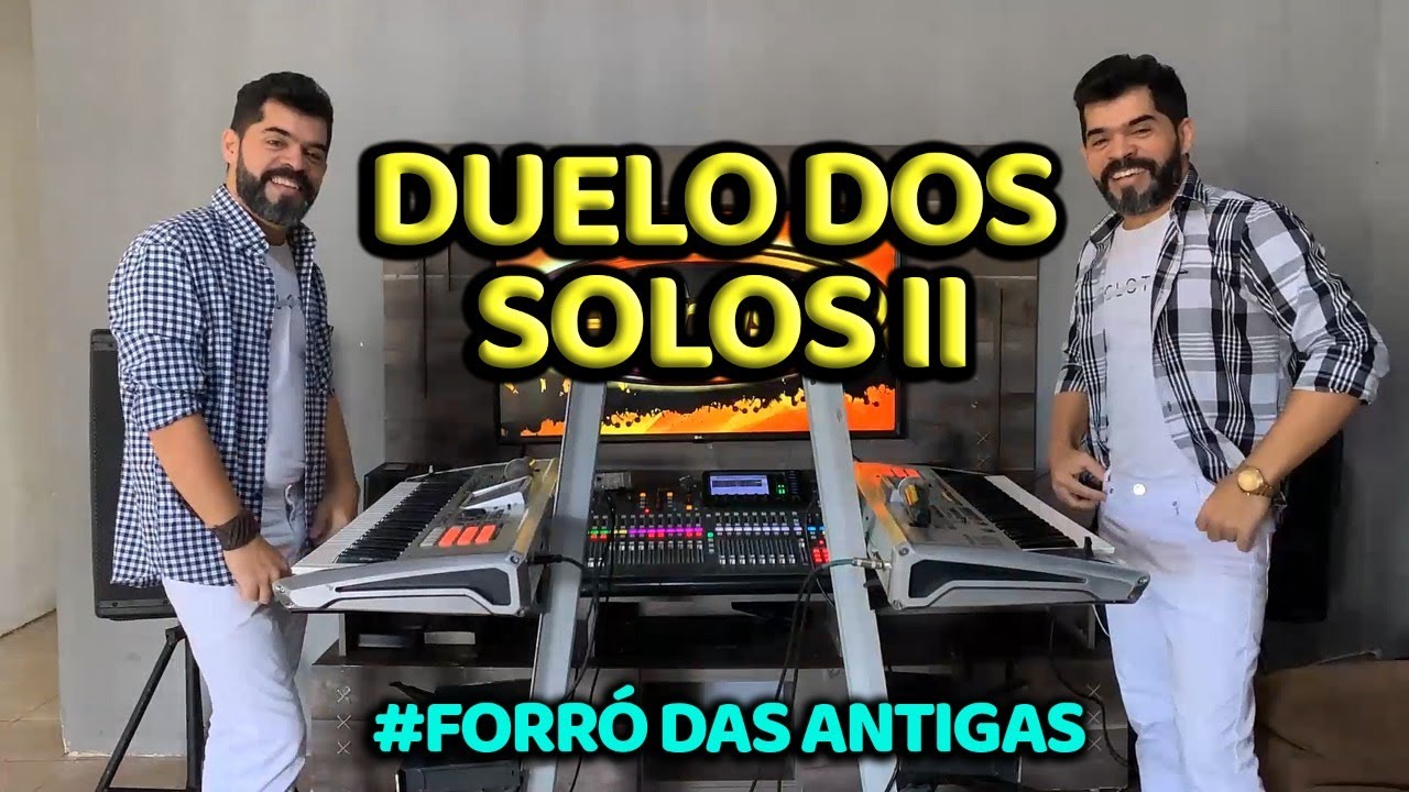 DUELO DE TECLADOS 2 - FORRÓ DAS ANTIGAS POR JUNIOR ARRASO