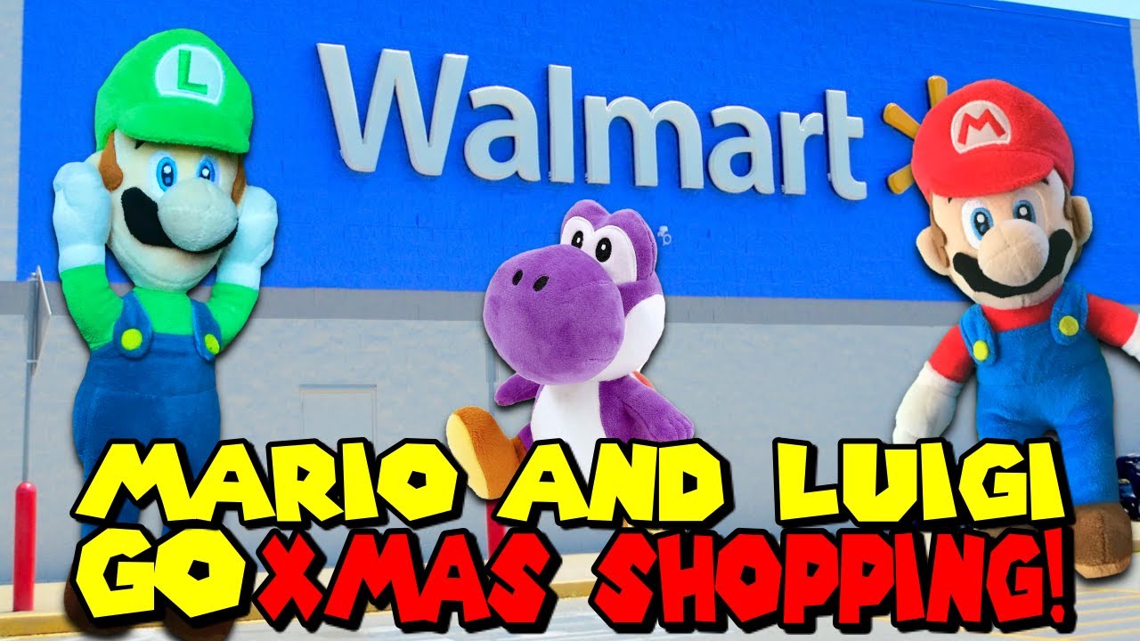 Mario and Luigi Go Christmas Shopping! - Outrageous Mario Bros