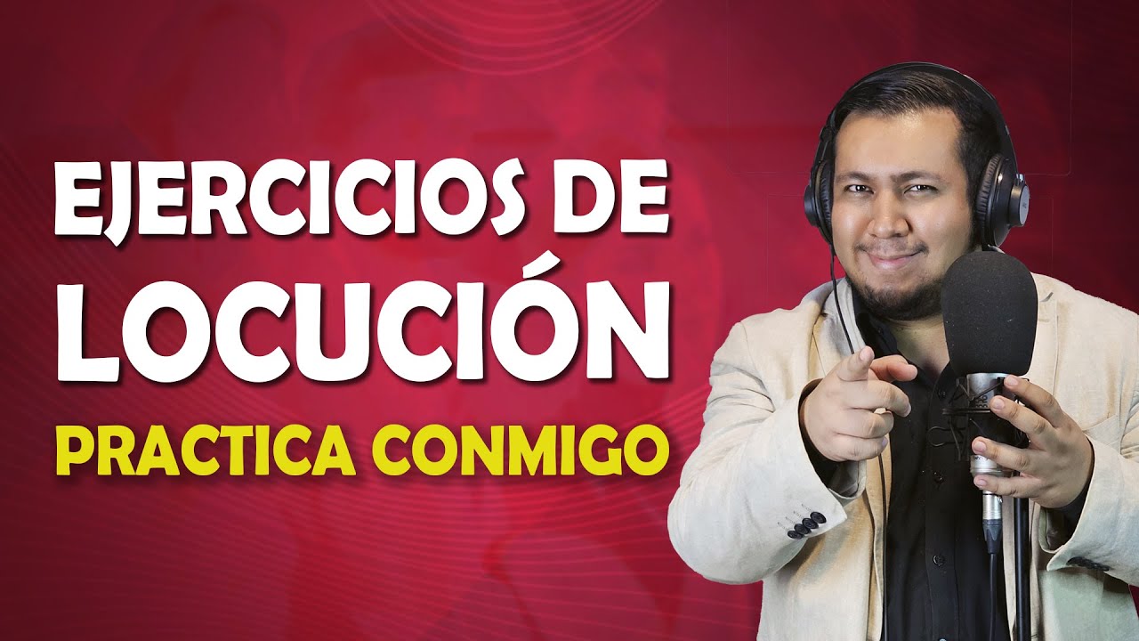 ✅ HABLA COMO LOCUTOR 🎙️Ejercicios prácticos y tips para mejorar tu voz
