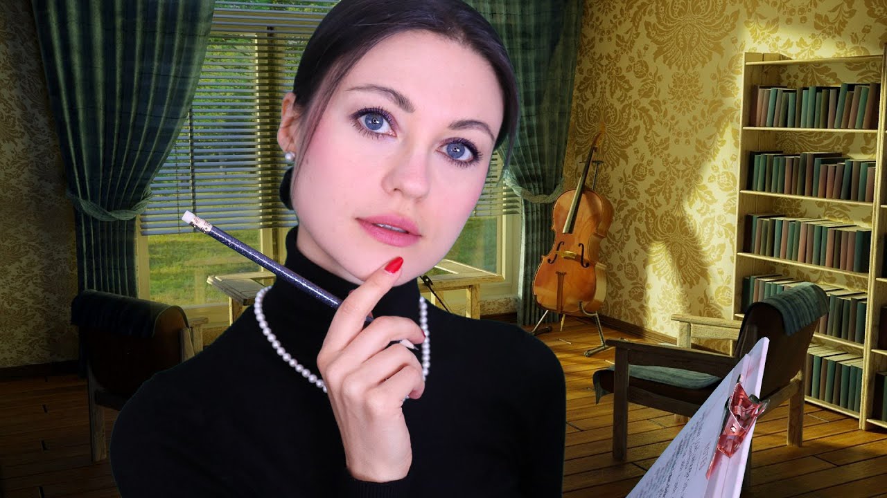 [ASMR] Therapeutin Roleplay (Deutsch/German)