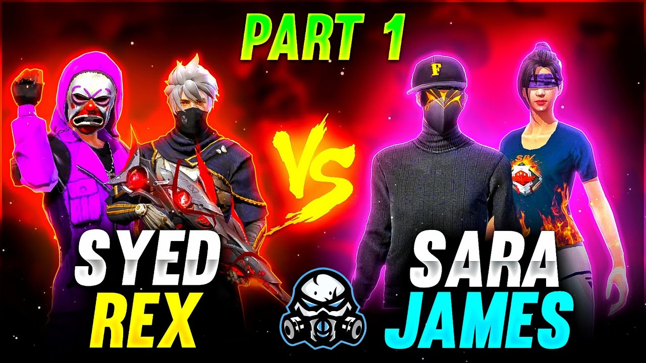 PN REX PN SYED VS PN JAMES PN SARA || FUNNY 🤣 CLASH BATTLE - GARENA FREE FIRE !!!
