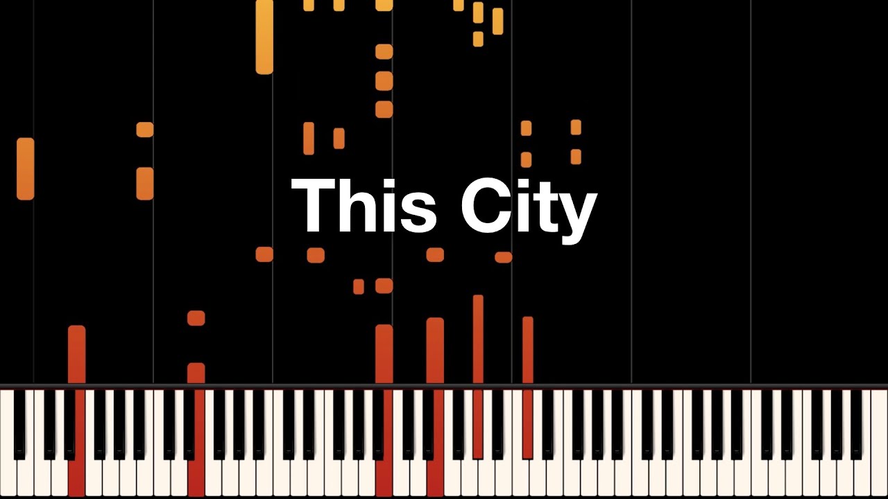 Sam Fischer - This City | Piano Cover (Synthesia Tutorial)