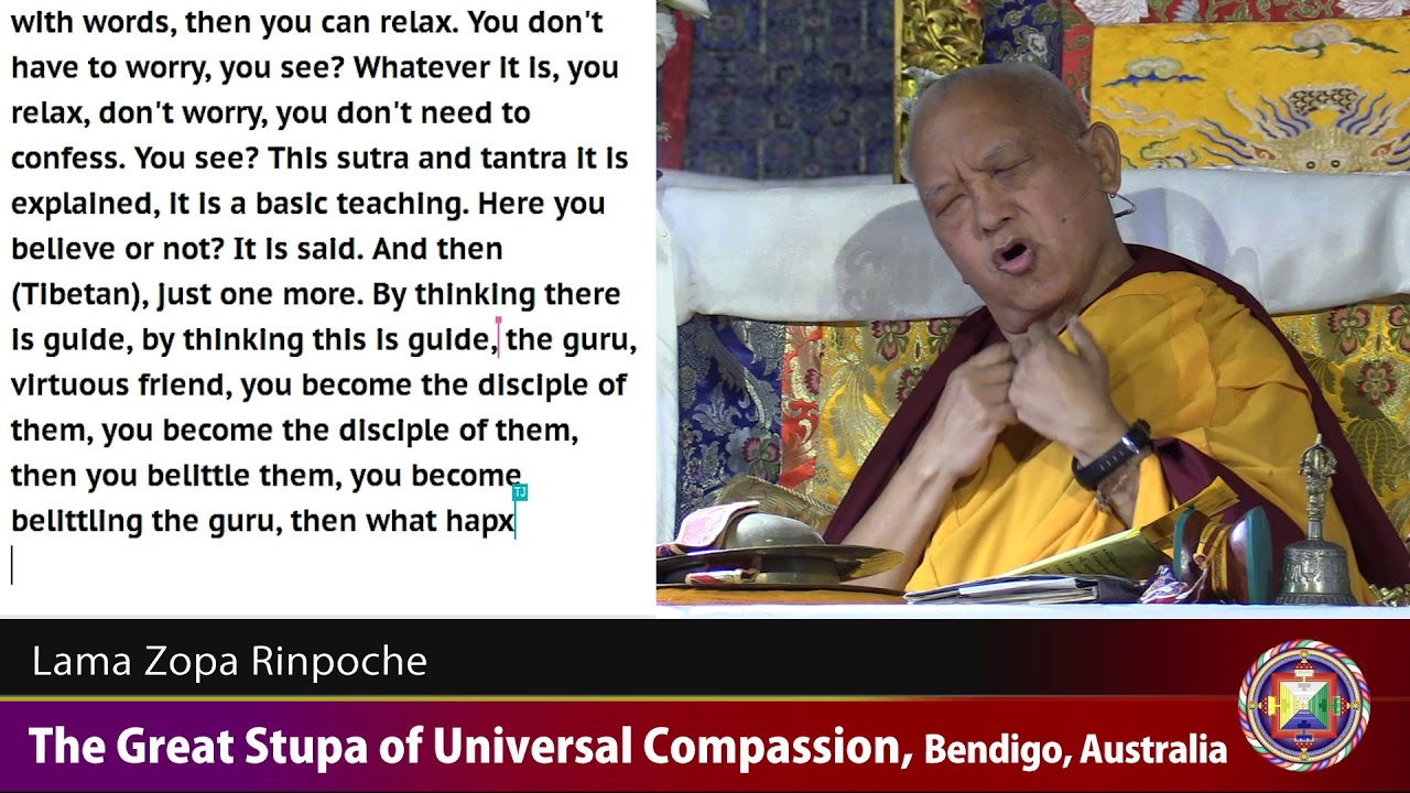 EXTRACT The Importance of Properly Following the Virtuous Friend with Respect SCRIPTED 06-Apr-2018