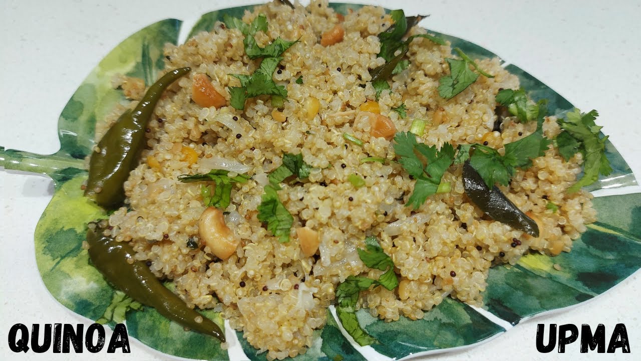 Healthy Breakfast Quinoa Upma (Weight Loss Recipe) Tamil