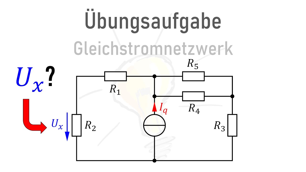 Übungsaufgabe 3 Gleichstromnetzwerk