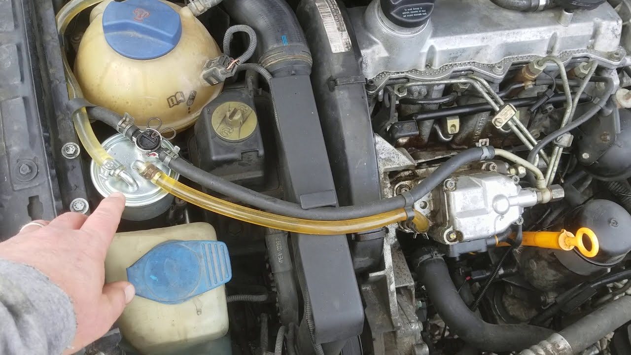 Air in Line Fix Last Ditch Effort VW TDI 1.9 Diesel ALH