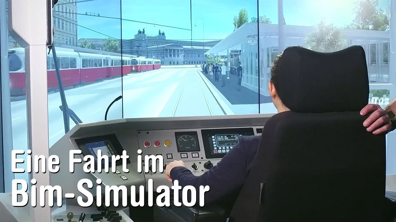 Im Stra&szlig;enbahn-Simulator durch Wien