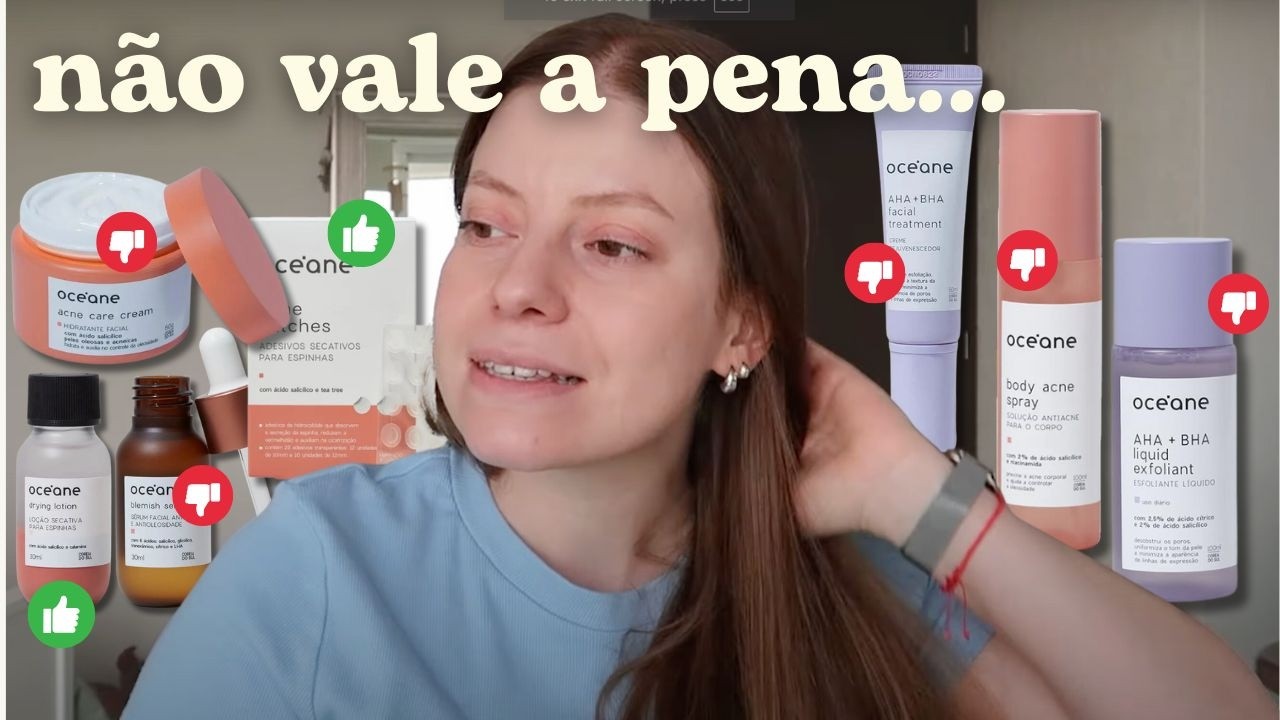 O Que Vale a Pena Comprar da Oceane? | Analisando Marcas de Skincare