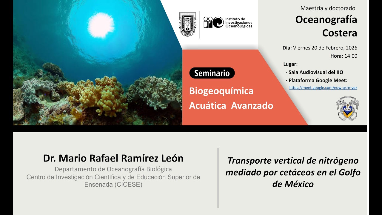 Seminario Biogeoquímica Avanzada