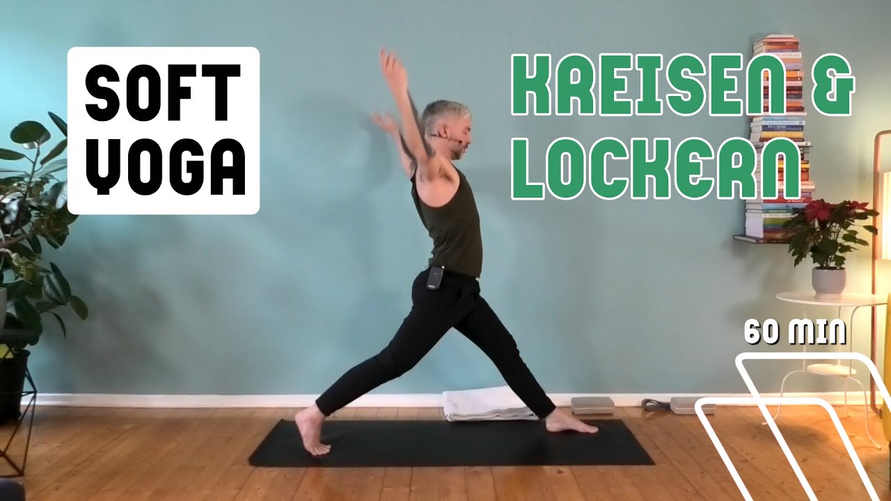 ⏰ 60:00 Minuten Softyoga | Kreisendes Lösen | einfache Yogastunde für alle | sanftes Yoga