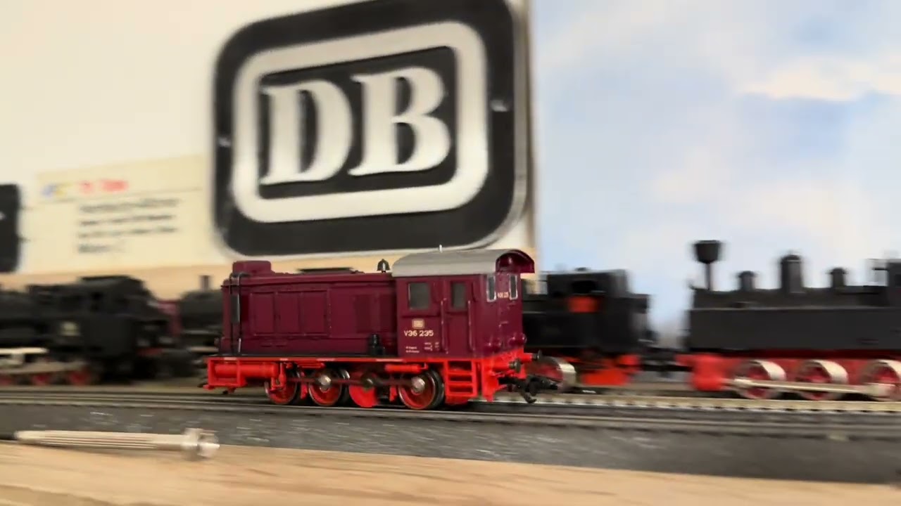 Spur H0 AC digital Märklin 3446 Diesellok V 36 235 geprüft in ovp neuwertig