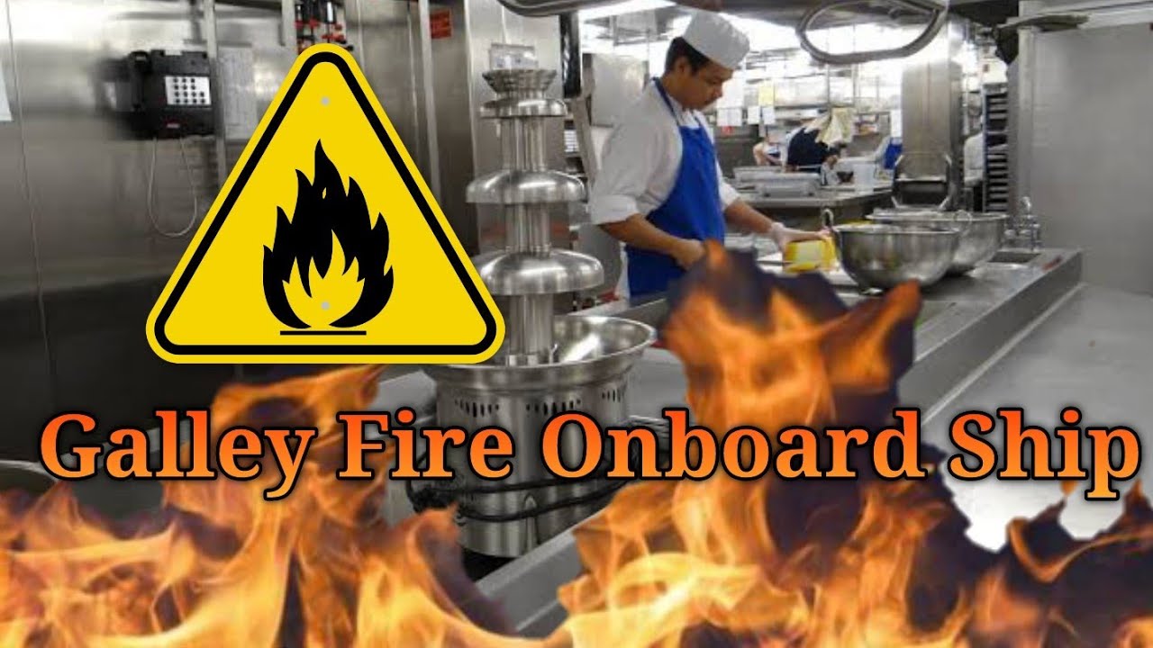 Galley Fire Onboard ship