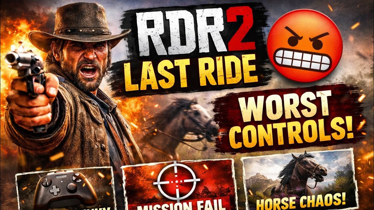 🔥 RDR – Last Ride (Sabse Frustrating Gameplay!) 🔥