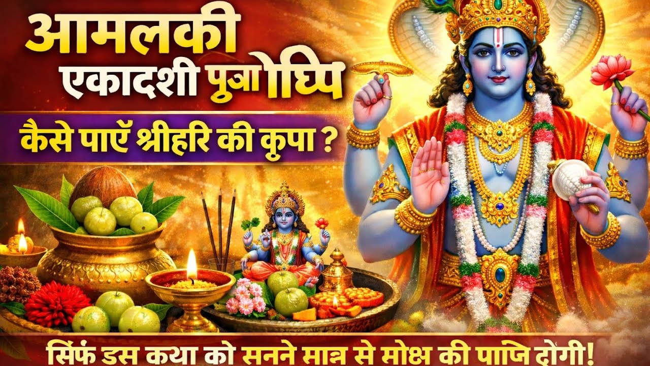 🤔क्यों है आमलकी एकादशी इतनी खास? 👉जानें सही पूजा विधि😱🤔