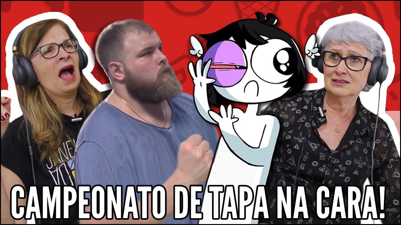 IDOSOS REAGEM A SAIKO - O CAMPEONATO DE TAPA NA CARA (sério, isso existe '-')