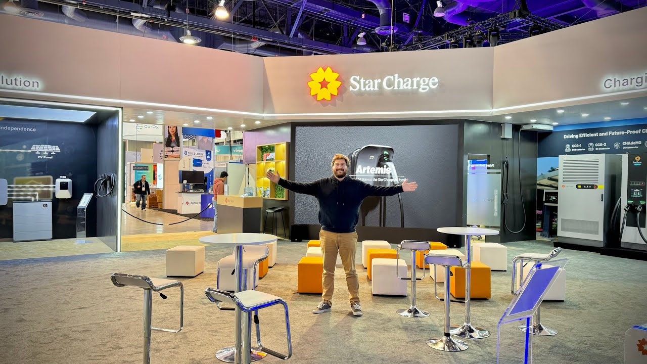Huge EV Charging Manufacturer Enters The American Market! Star Charge Full Product Tour