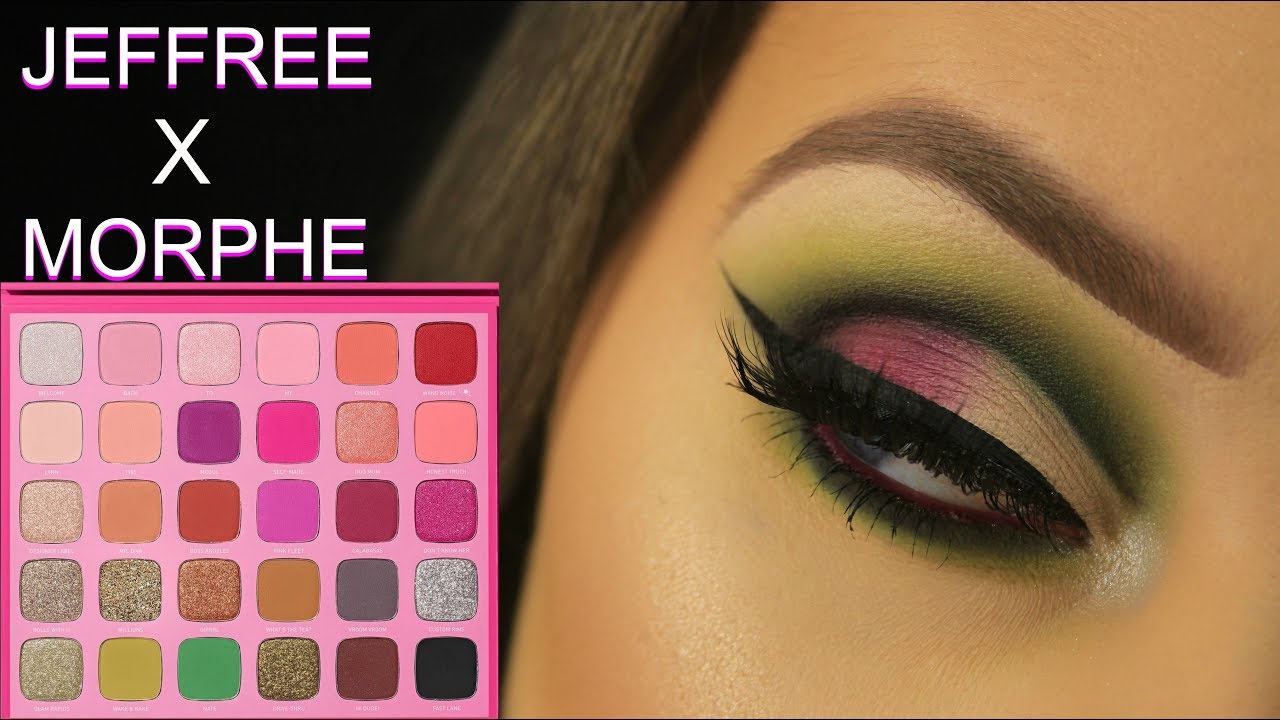 JEFFREE STAR X MORPHE ARTISTRY PALETTE TUTORIAL | EIMEAR MCELHERON