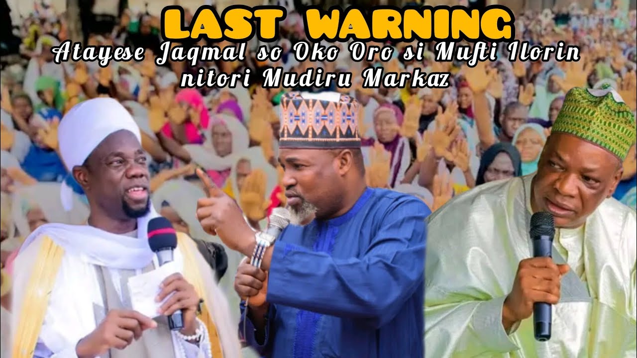LAST WARNING 👂👂🚫.... Lecture by. SHEIKH ABDULWASIU WALIYULLAHI ATAYESE JAQMAL OMO BABA LAGEGE.