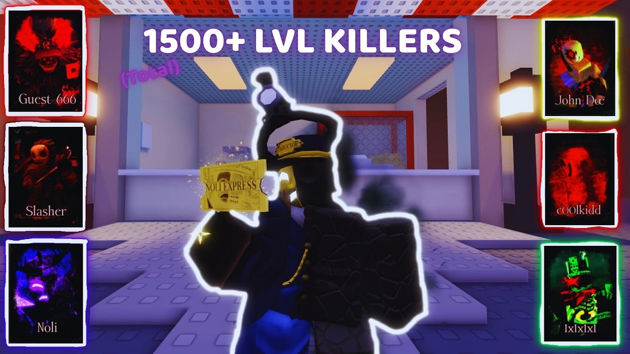 Level 1500+ Killers Completely Wipes the Lobby... (Total)