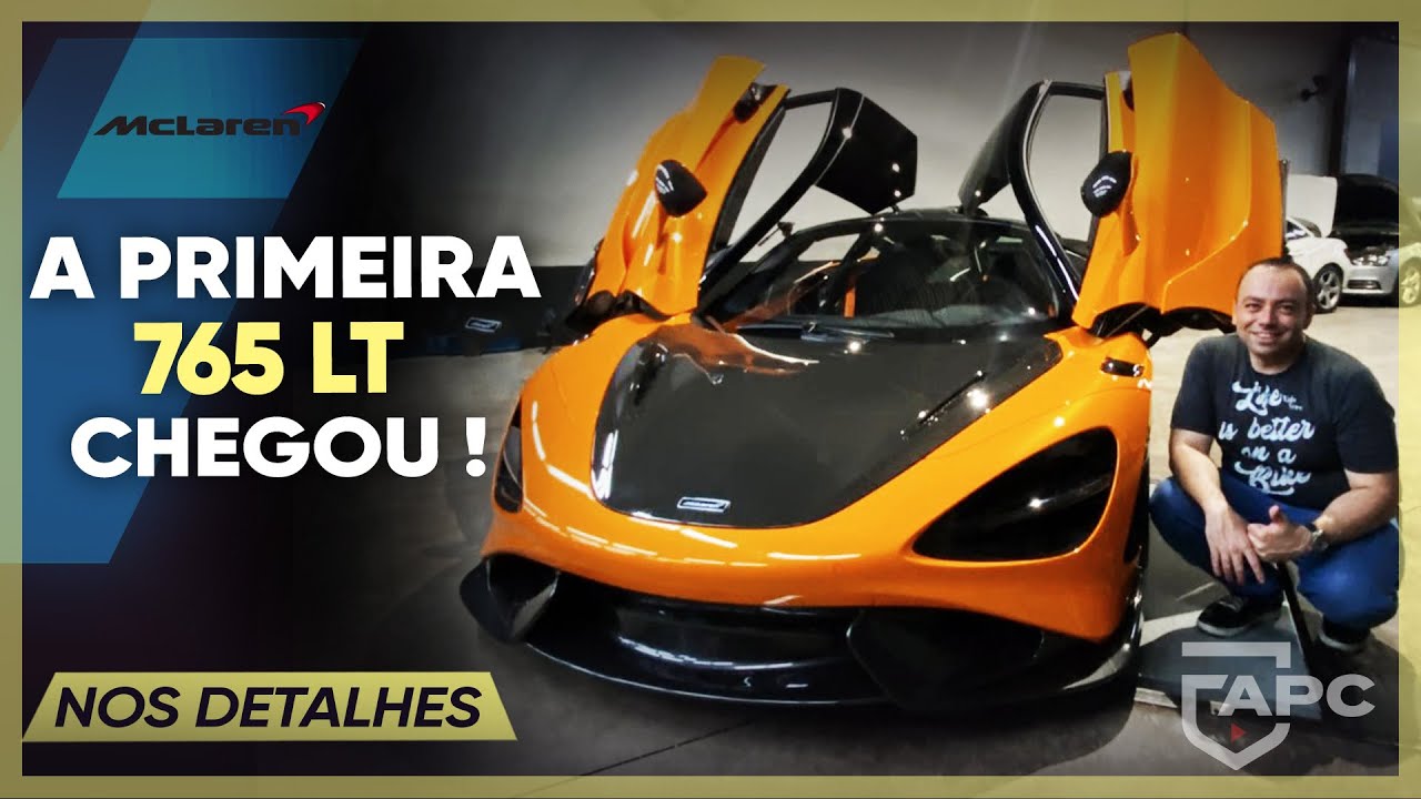 A primeira Mclaren 765 LT do Brasil em detalhes| ApC