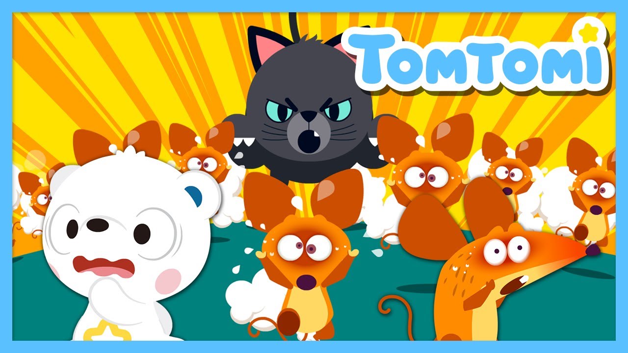 BEST Nursery Rhymes Compilation🎵 | Educational Songs for Kids | 100 Little Mice and More🐭 | TOMTOMI