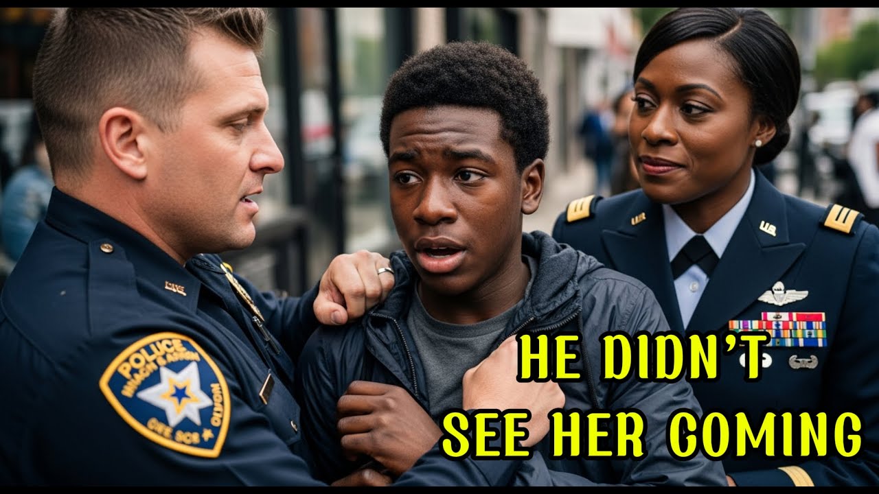 Cops Framed Black Teen With Drugs — Froze When His Mom Walked In as a Colonel...!