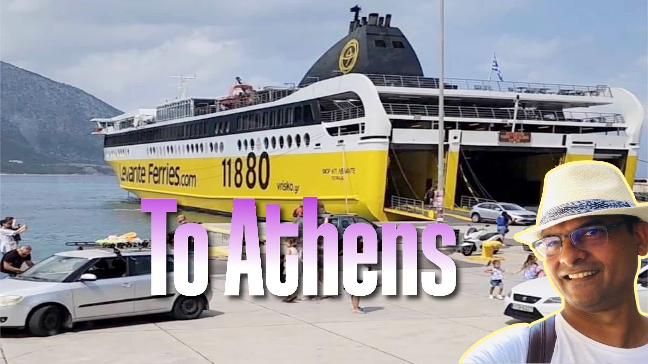 A Scenic Journey: Kefalonia to Athens by Land and Sea. #travel #trending #greekislands #beach