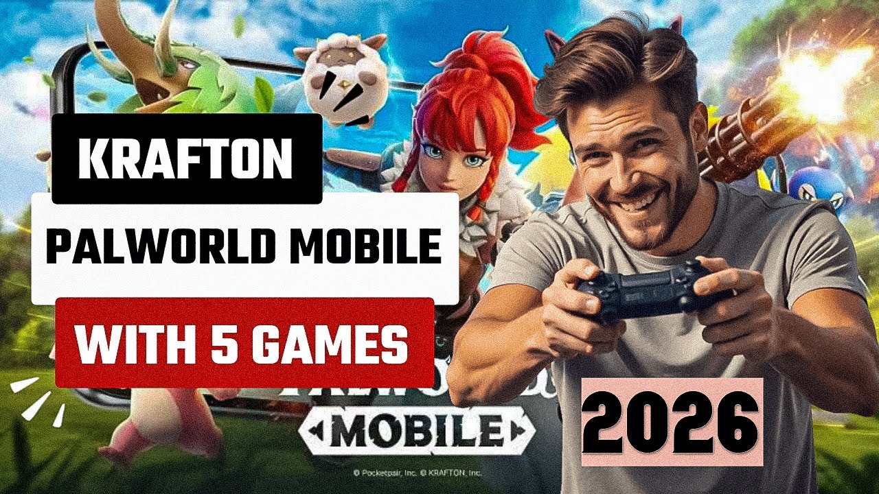 Krafton Palworld Mobile 2026 | New Update, Release Date | Hindi |