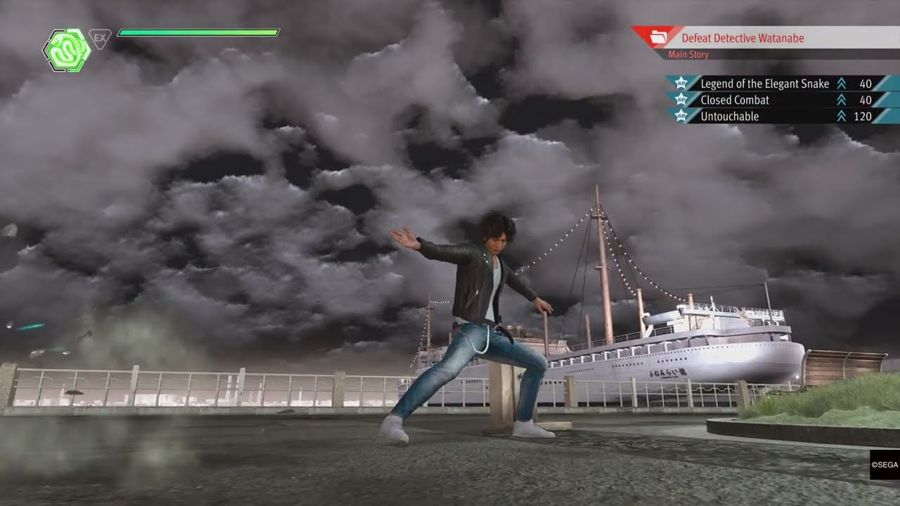 Lost Judgment - Hothead Watanabe san boss battle