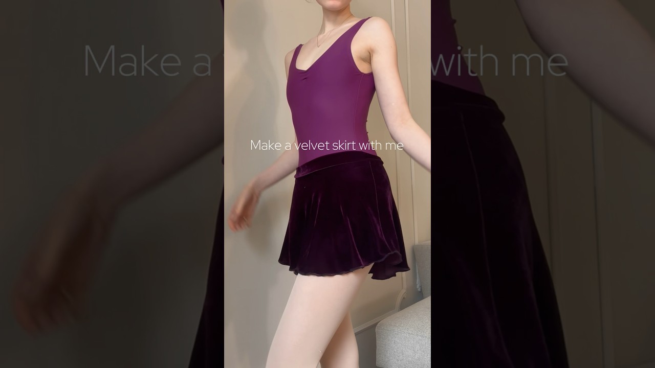 DIY Ballet Skirt! Pattern available at tutustudioborealis.com #ballet #sewing #