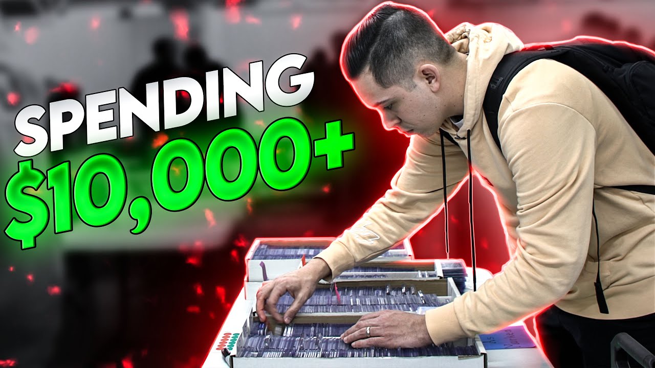 Spending $10,000+ At A CARD SHOW In The Middle Of NOWHERE 🤯  Shipshewana Card Show Vlog: Day 2