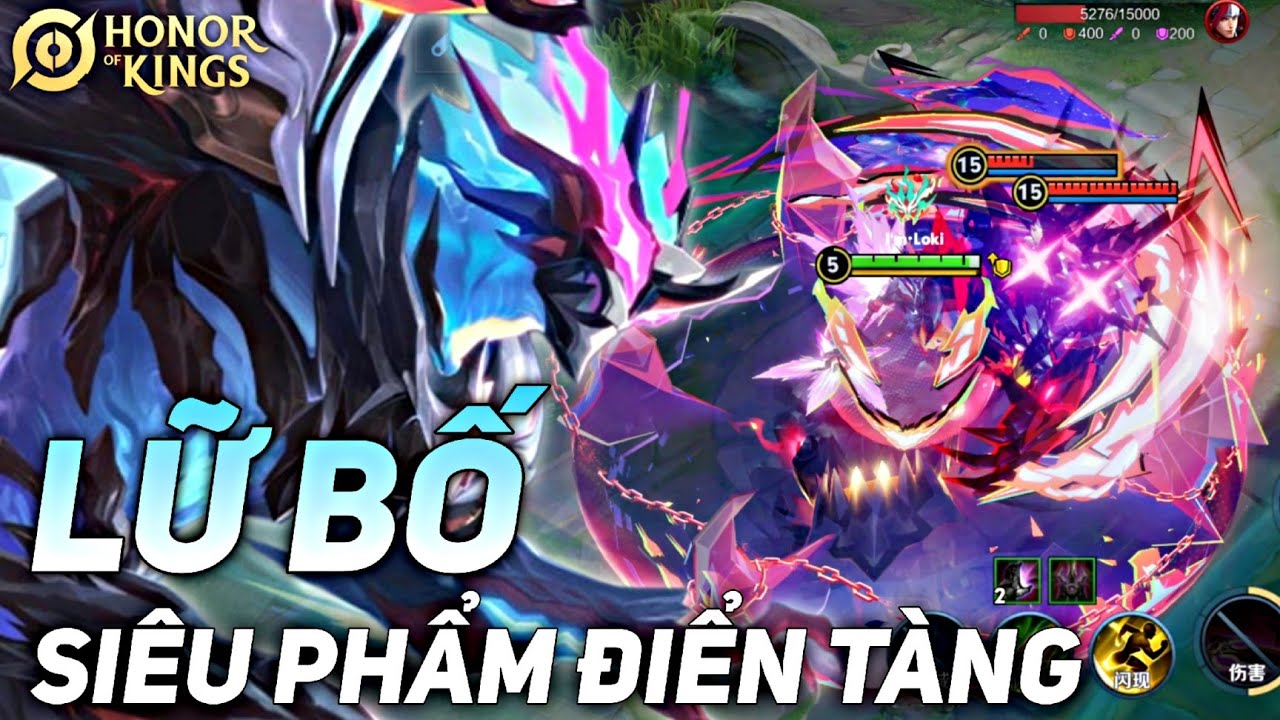 [ HONOR OF KINGS / VGVD ] REVIEW TRANG PHỤC SI&Ecirc;U PHẨM ĐIỂN T&Agrave;NG CỦA LỮ BỐ ( THI&Ecirc;N YỂM QUY Y&Ecirc;N )