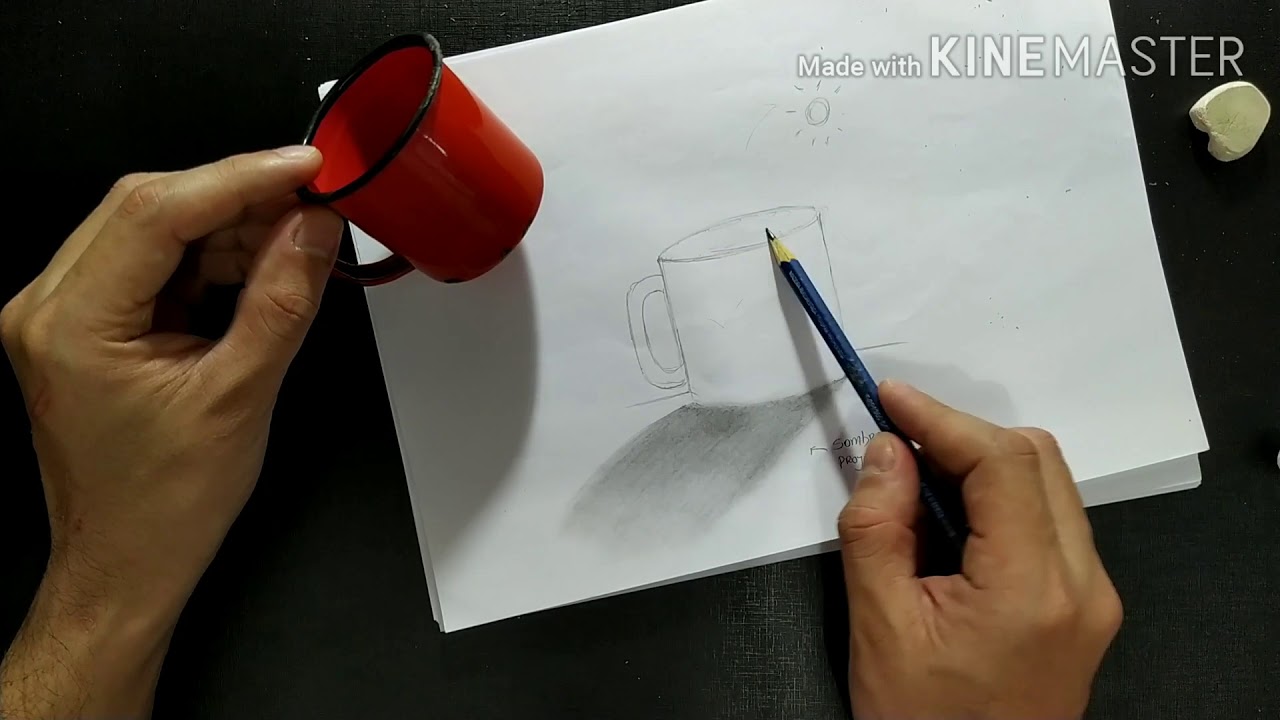 4° anos - Técnica de Luz e Sombra 2 - Desenho de observação