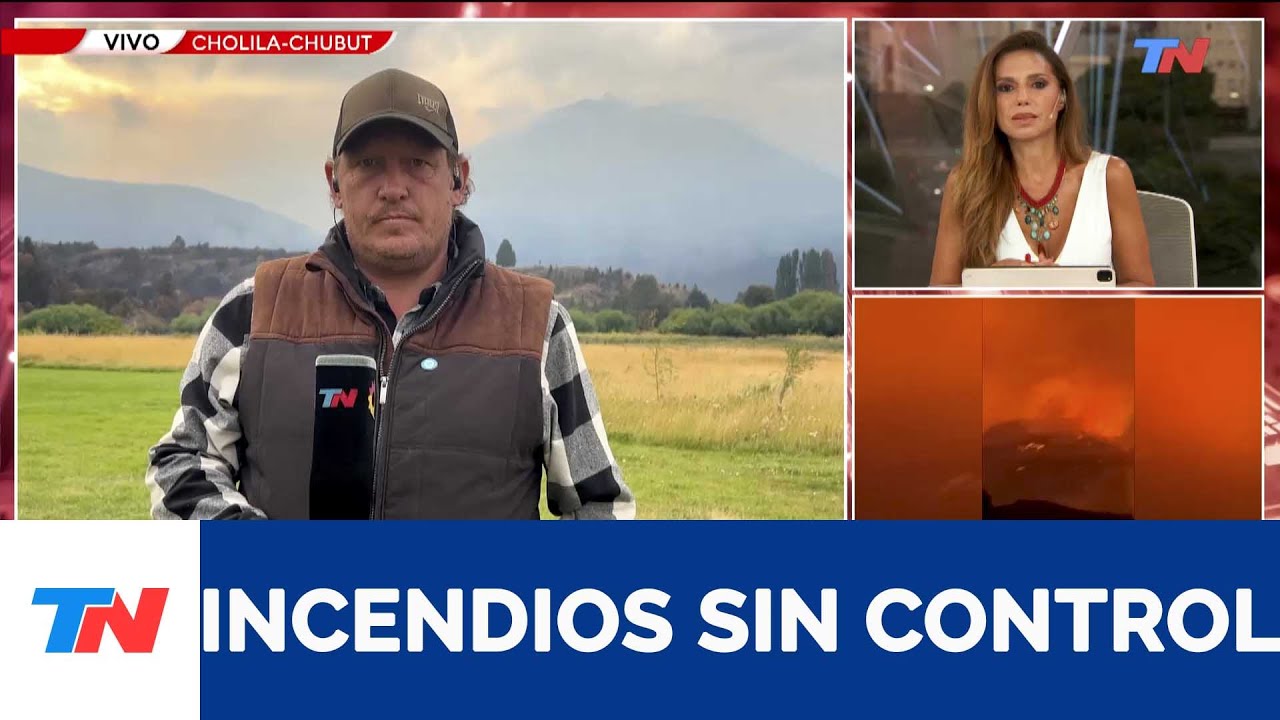 INCENDIOS SIN CONTROL: YA SE QUEMARON 45 MIL HECTAREAS