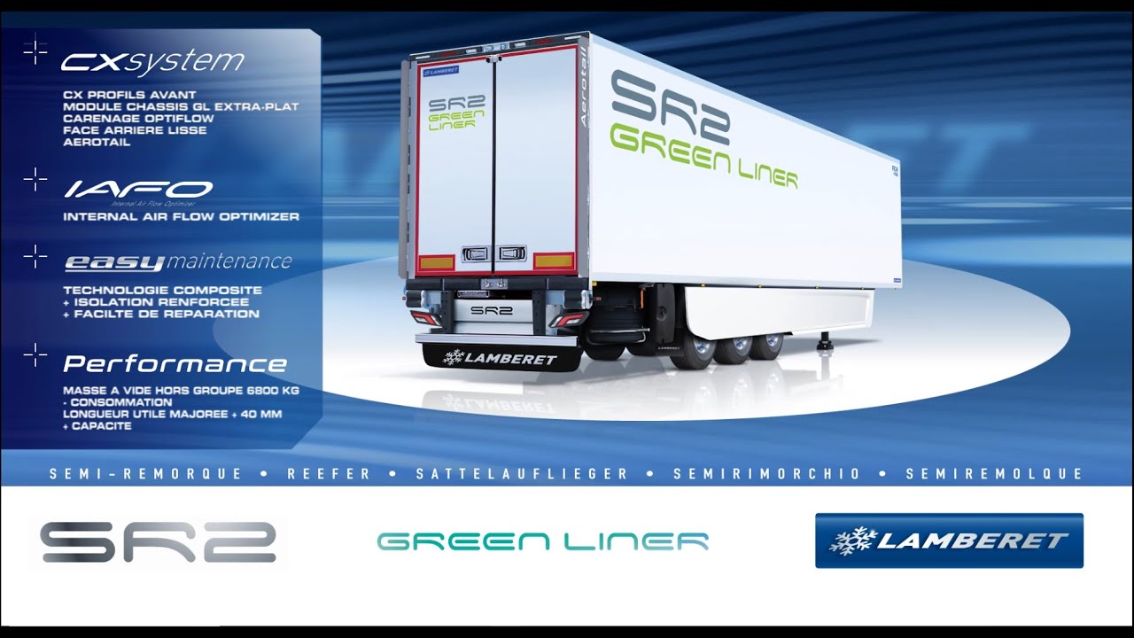 SR2 Green Liner Semirimorchio frigorifero lunga distanza