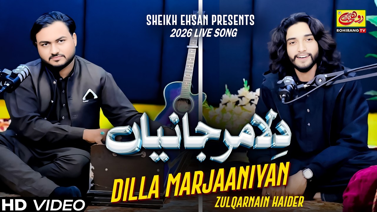 Dilla Marjaaniyan || Zulqarnain Haider || 2026 Saraiki Song || Live Performance || Rohi Rang TV