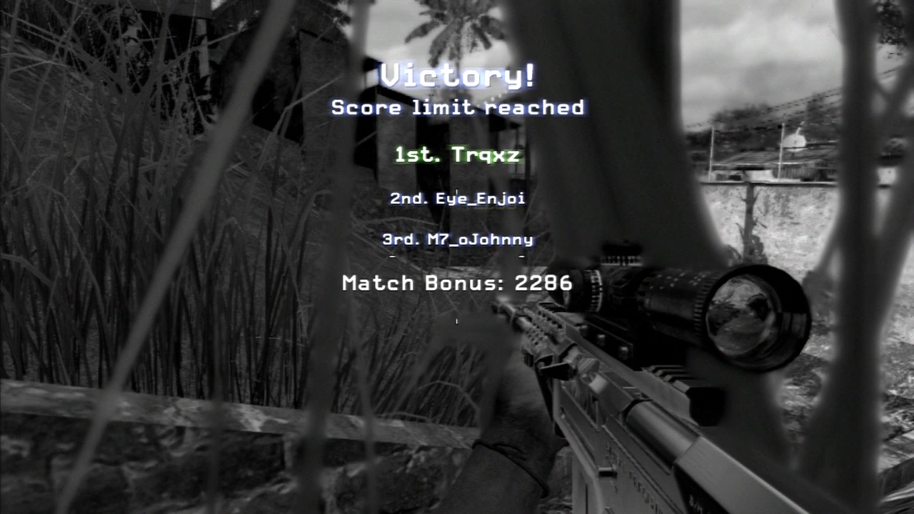 MW3 Out of Map Mission Trickshot (AS50)